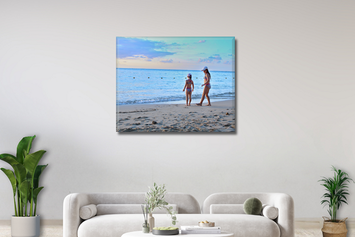 Levně Fotoobraz 100x80 cm z vlastní fotografie, Plátno 100% polyester: 240g/m²