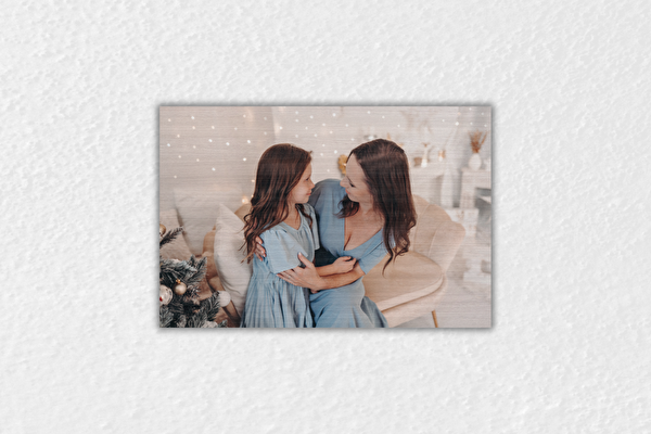 Tisk na dřevo 45x30 cm z vlastní fotografie