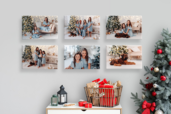 Fotoobrazy sada 6 kusů 30x20 cm z vlastní fotografie