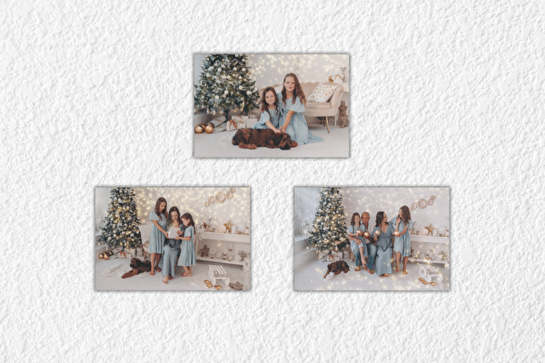 Tisk na překližku sada 3 kusů 15x10 cm z vlastních fotografií