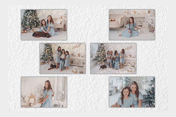 Tisk na překližku sada 6 kusů 15x10 cm z vlastních fotografií