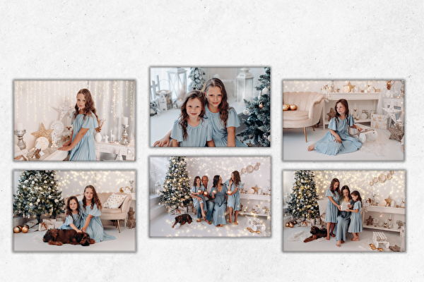 Tisk na sklo sada 6 kusů 15x10 cm z vlastních fotografií