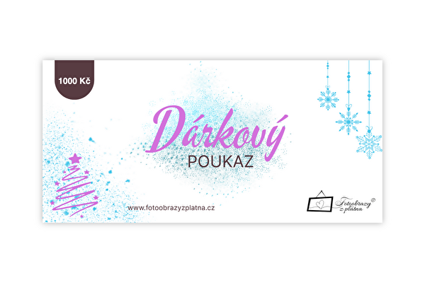 Dárkový poukaz 1000 Kč