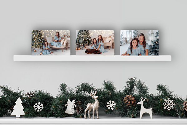 Fotoobrazy sada 3 kusů 15x10 cm z vlastních fotografií