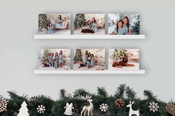 Fotoobrazy sada 6 kusů 15x10 cm z vlastních fotografií