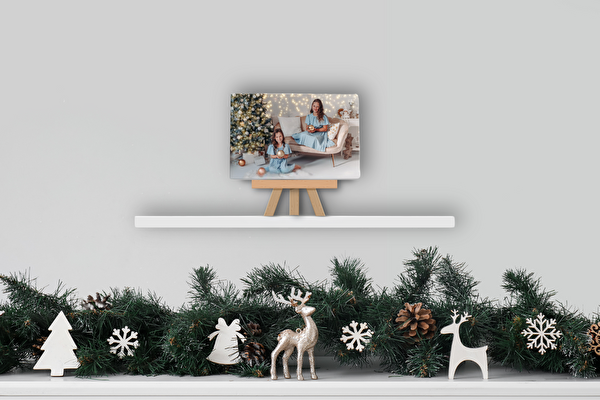 Fotoobraz 15x10 cm  z vlastní fotografie se stojánkem