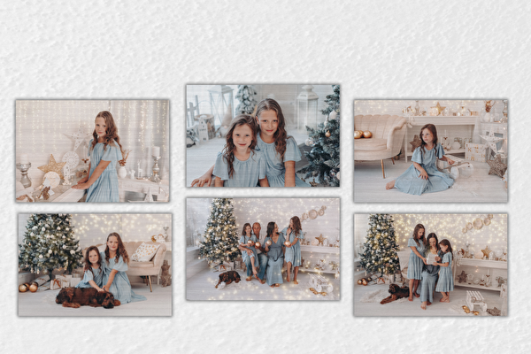 Tisk na dřevo sada 6 kusů 15x10 cm z vlastních fotografií