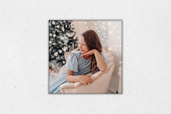 Tisk na sklo 40x40 cm z vlastní fotografie